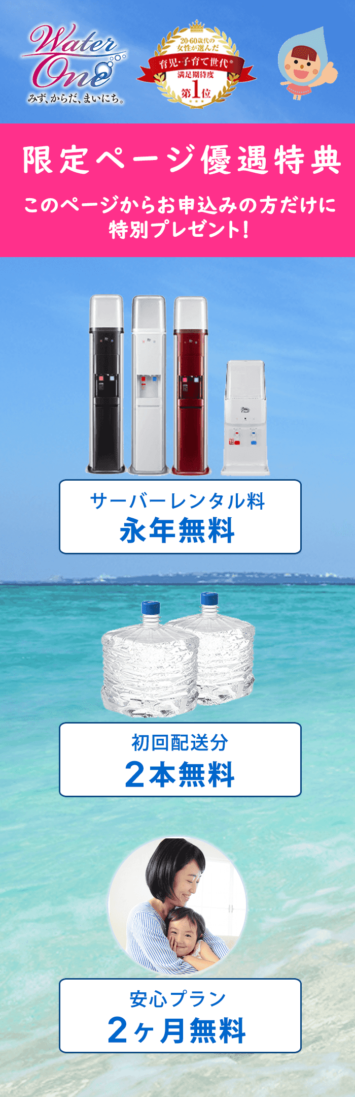 ウォーターワン 限定特典